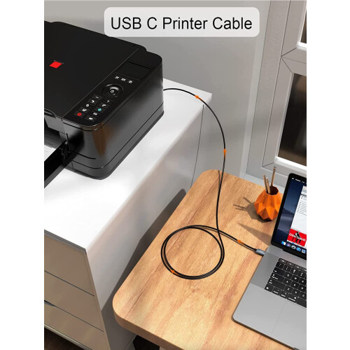CableCreation, USB, Printer, Cable, Durable, Mac, MacBook, MIDI, Yamaha, Casio, Digital, Piano 1