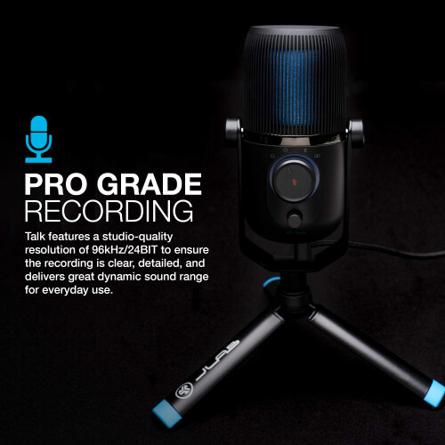 JLab JLab, Talk, USB, Microphone, Desk, PC, Mic, Condenser, Podcast, Streaming, Gaming, Computer 2