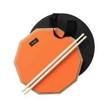 Slint, Inch, Snare, Drum, Practice, Pad, Sticks, Double, Sided, Silent, Storage, Bag