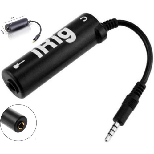 KJLM, Guitar, Adapter, Interface, Converter, Touch, Minimalist, Style, Plug, Compatible, AmpliTude, Software
