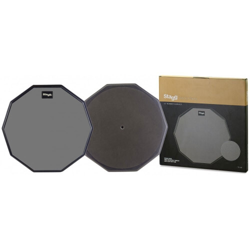 Stagg, TD-12R, Ten-Sided, Desktop, Practice, Pad, Silent, Stick, 12