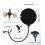 BILIONE, Upgraded, Desktop, Microphone, Stand, Adjustable, Mic, Pop, Filter, Shock, Mount, Clip 4