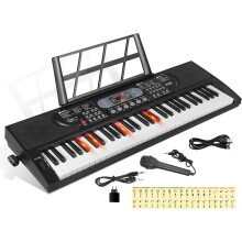 Hricane, Keys, Piano, Keyboard, Microphone, Note, Sticker, Power, Supply, Music, Stand, Electronic