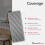 DecorAndDecor, Acoustic, Slat, Wood, Wall, Panel, Ceiling, Panelling, Decorative, MDF, Grey, 3D 6