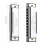 Anwenk, Harmonica, Key, Hole, Tone, Diatonic, Case, Beginner, Students, Kids, Gift, Silver 2