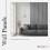 DecorAndDecor, Acoustic, Slat, Wood, Wall, Panel, Ceiling, Panelling, Decorative, MDF, Grey, 3D 5