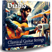Diablo, Classical, Guitar, Strings, Normal, Tension, Nylon, Spanish, Guitars, all