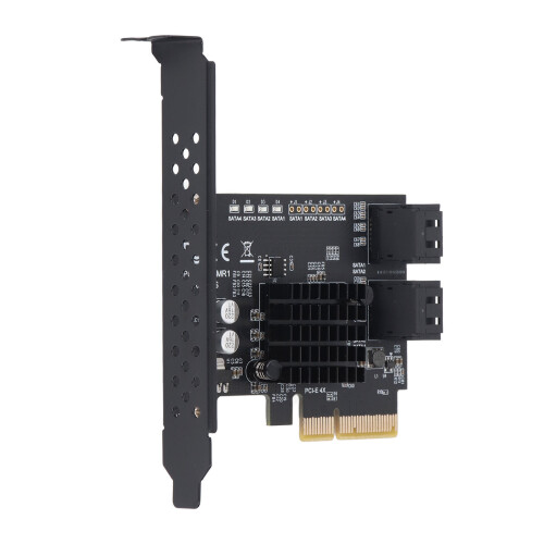 SATA3.0 Expansion Card PCI E4 Port 6Gbps Expansion 2