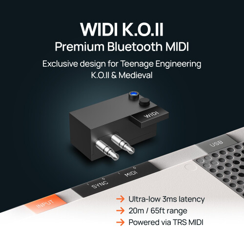 CME, WIDI, II, Bluetooth, MIDI, Interface, Low, Latency, No, Battery, Needed, teenage 1