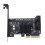 SATA3.0 Expansion Card PCI E4 Port 6Gbps Expansion 10