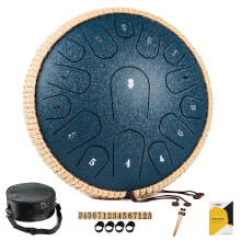 MeloBeat, Steel, Tongue, Drum, Inch, Notes, Hand, Pan, Drums, Music, Book, Handpan