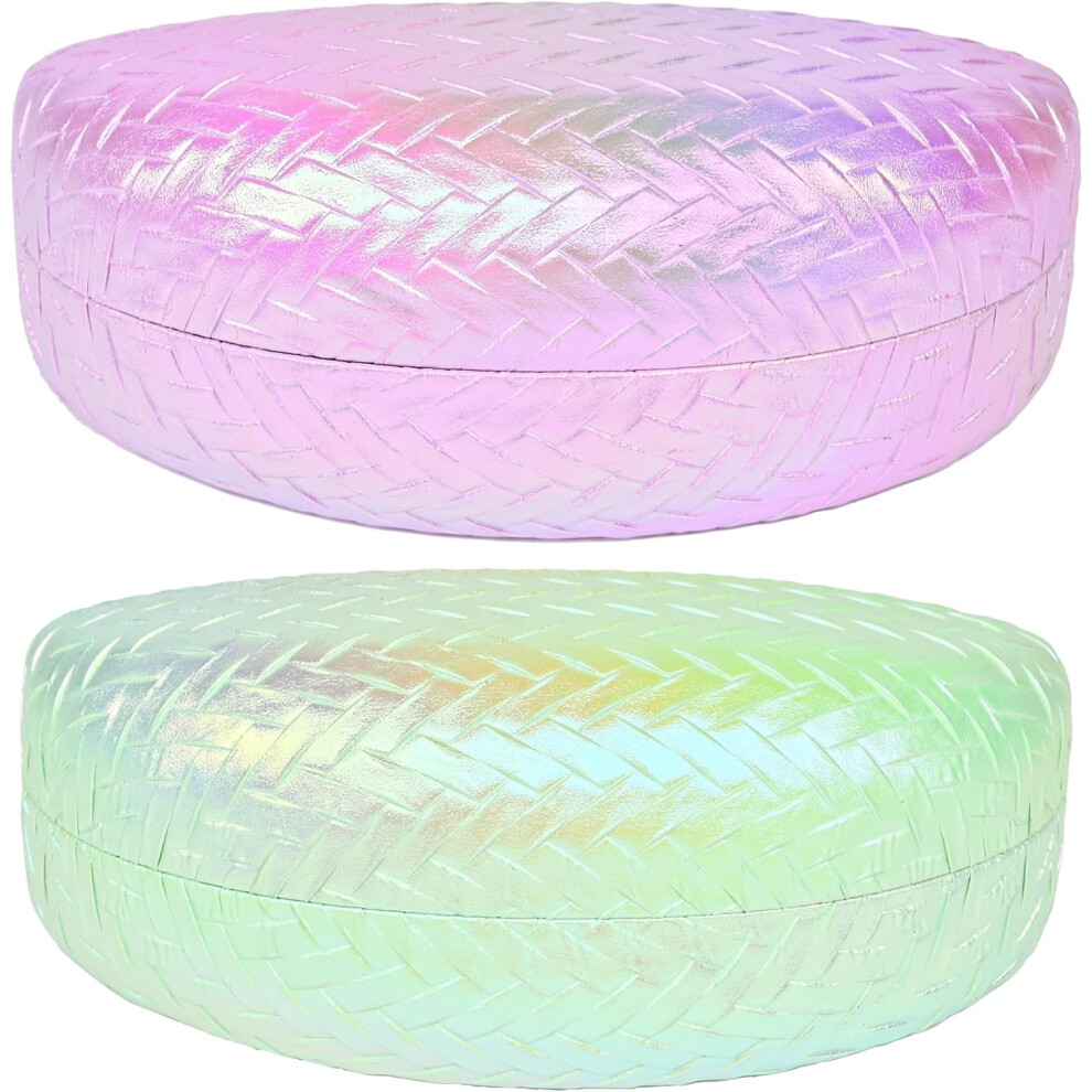 2 Pack Large Hard Shell Sunglasses Case Eyeglasses Protective Storage