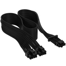 Corsair, PCIe, Gen, PSU, Cable, Fits, Type-4, PSUs, Dual, Connector, Mesh, Paracord