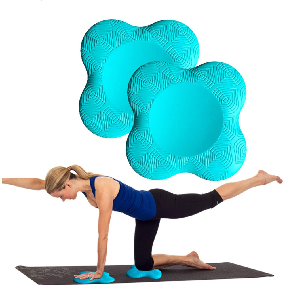 Extra Thick Yoga Knee Pad - Foam Cushion for Knees, Elbows, Wrists & Hands - Ideal for Yoga, Pilates, Workouts & Kneeling Exercises
