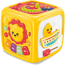 6 - in - 1 Activity Cube for 1 - 3 Year Olds Ideal Car Seat Travel Toy - Baby Toys for 12 - 18 Months