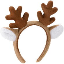 Reindeer antler headbands - Christmas reindeer ear hair bands for women and men, perfect for parties, role-playing, Halloween, Cosplay costumes