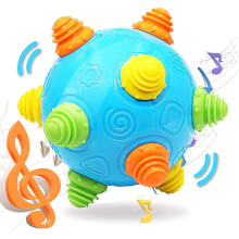 Baby Music Shake & Bounce Ball Toy 3 - 6 Years - Dancing Bumpy, Interactive Sounds, Sensory Learning Gift for Toddlers