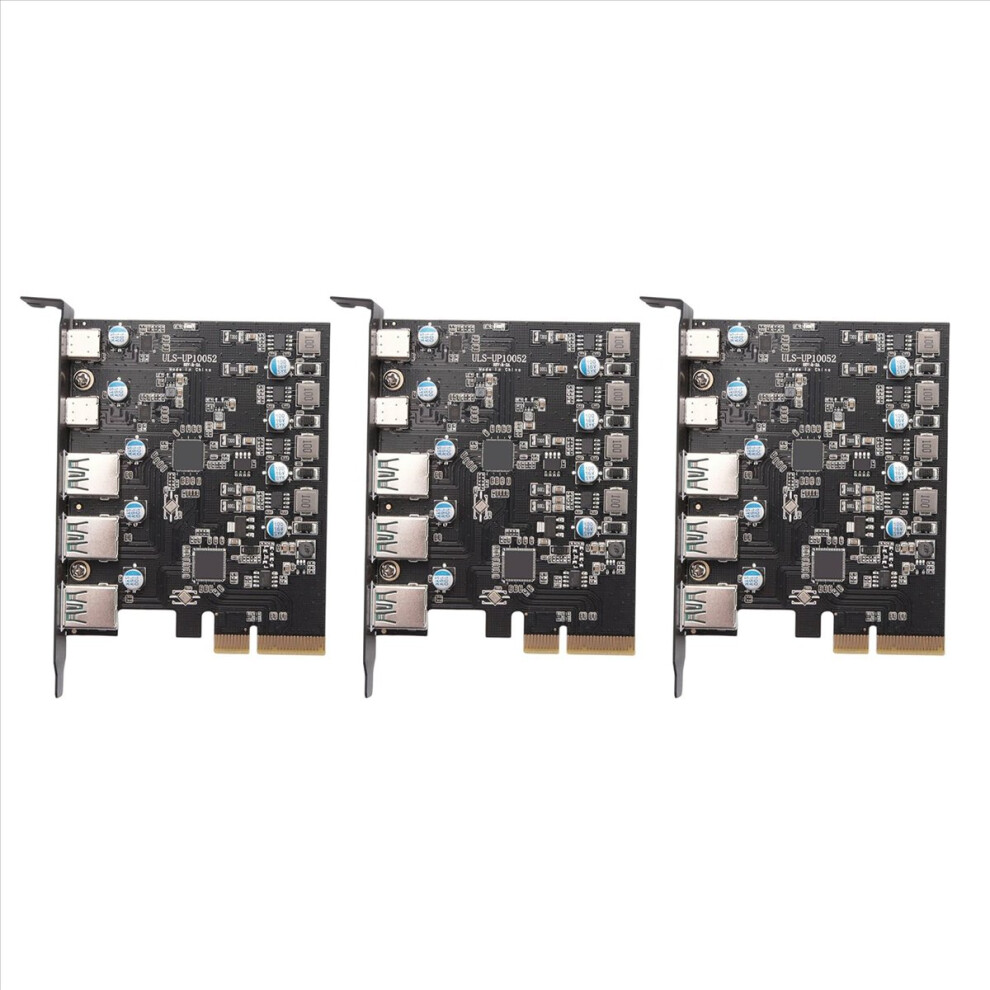Pcie To Usb 3.2 Gen 2 Card With 10Gbps Bandwidth 5-Port 4853004624934
