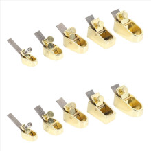 Juego de 5 cepillos de madera para carpintería, instrumento curvo de madera