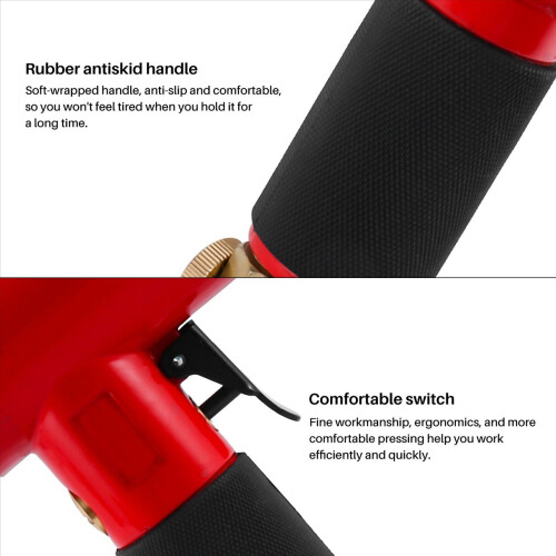 Pneumatic Air ToolsDiameter Track Finger Sander Polishing Machine 1