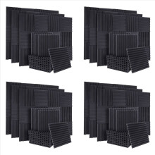 50 ks akustických zvukotěsných pěnových panelů pohlcujících zvuk, 1x12x12 palců