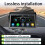 Draagbaar dashboard CarPlay-display met 7 inch touchscreen en GPS-navigatie 2