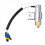 Viftekobling Høytemperaturluftmagnetventil A06-26631000 for 4