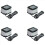Leitor de código de barras USB/RS232 XT2001B Caixa de pagamento móvel portátil 4