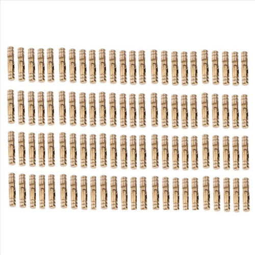 100Pcs Brass Concealed Hinges Jewelry Wood Boxes 4X20mm 1