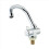 2X Copper Basin Faucet Cold Kitchen Tap for Marine Boat Deck 2