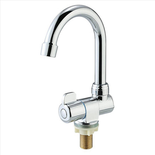 2X Copper Basin Faucet Cold Kitchen Tap for Marine Boat Deck 2