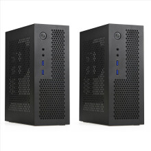 2X Carcasă computer A09 HTPC Mini ITX USB3.0 Negru