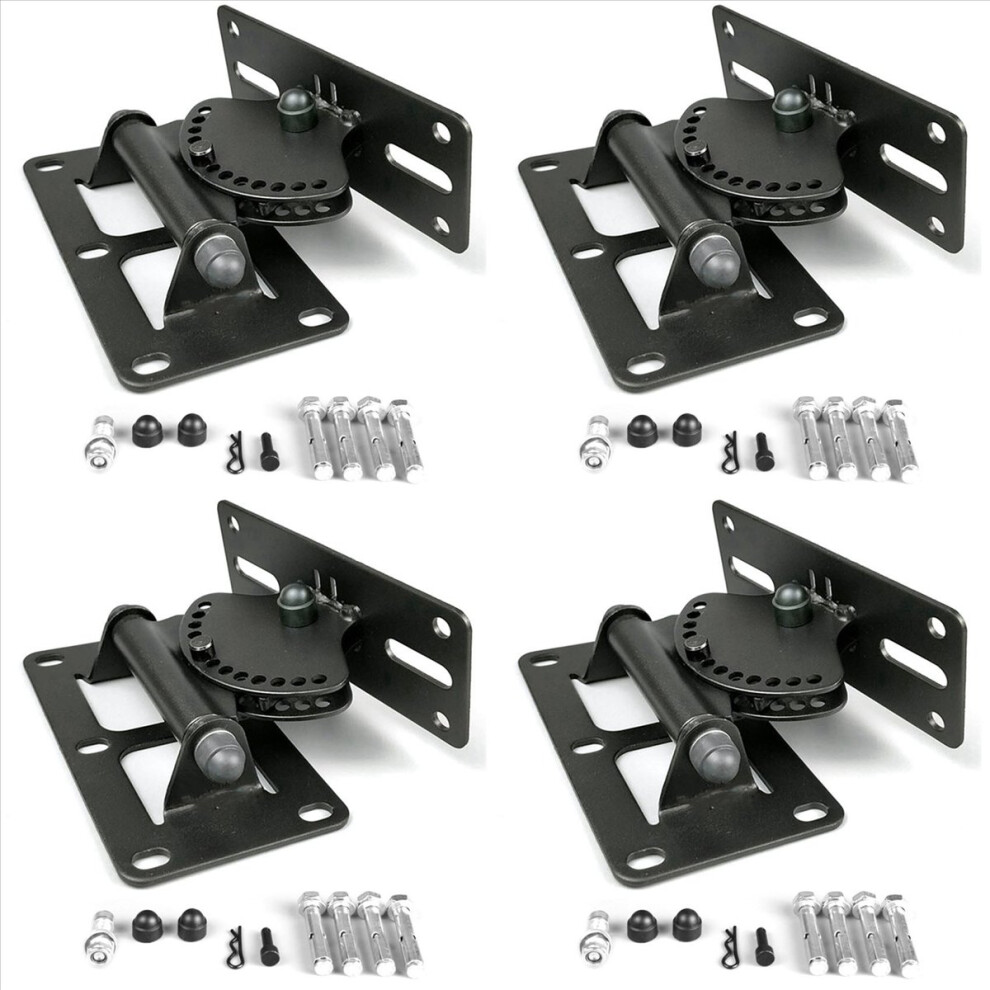 Surround Speaker Loudspeaker Wall Mounted Holder Tilt Rotate Black 4853004633325