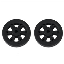 8x Bagage Accessoires Wielen 55X12Mm