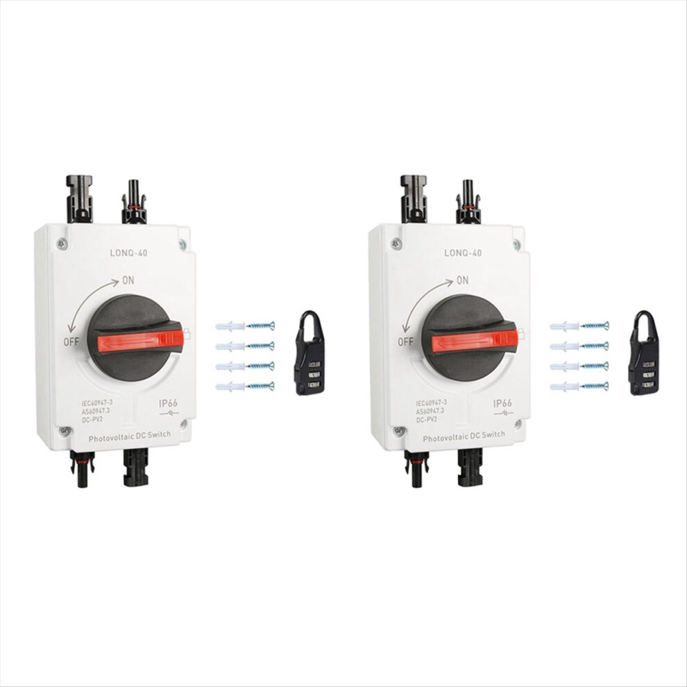 Pv Solar Photovoltaic Disconnect Switch, Lonq-40 Dc Isolator 4853004631659