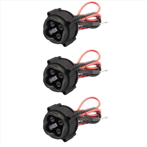 For golfbil 2008–2010, 48-volts ladekontakt
