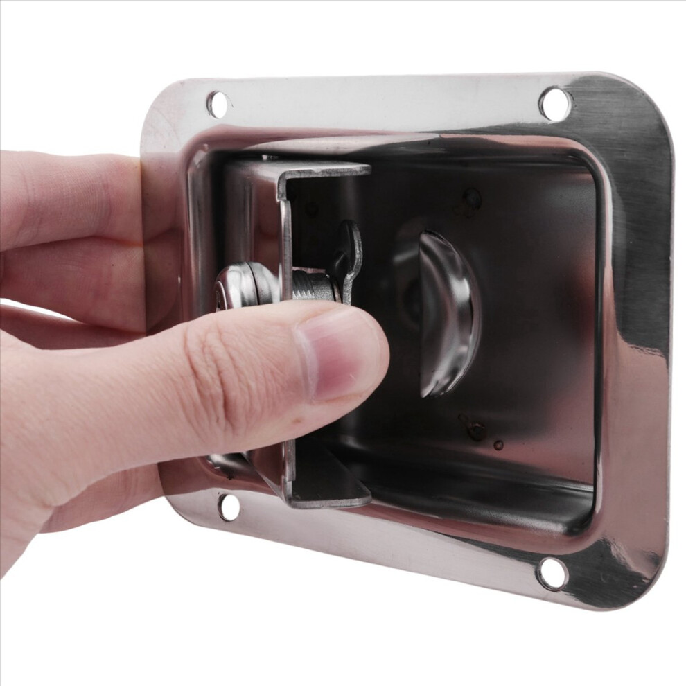 Paddle Latch With Lock & Key Travel Trailer Lock 4853004639006