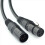 XLR Αρσενικό 3 ακίδων σε XLR Θηλυκό 5 ακίδων για φωτισμό σκηνής μικροφώνου 4
