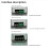 Ελεγκτής ενισχυτή LED 10X 360W RGB DC12V-24V 30A με κέλυφος αλουμινίου 5