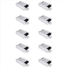 Controlador de amplificador LED RGB 10X 360W DC12V-24V 30A com revestimento de alumínio
