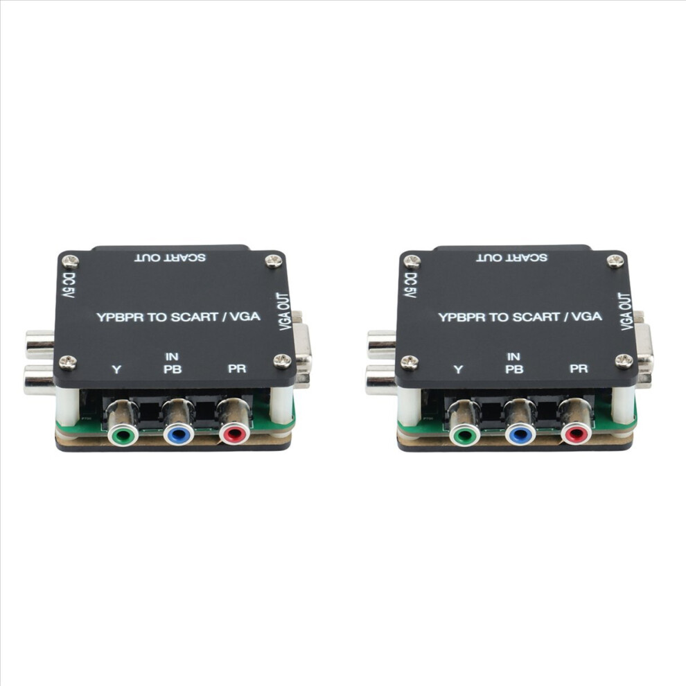 Yuv To Rgbs Ypbpr To Scart Ypbpr To Vga Component Converter 4853004639563