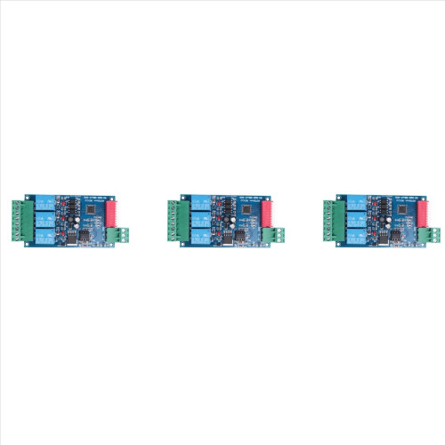 Κιτ διακόπτη ελεγχόμενου ρελέ 3 καναλιών 5A DMX512, ρελέ ρύθμισης έντασης