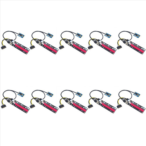 10X Mini PCIe til PCI Express 16X Riser for bærbar PC-grafikkort