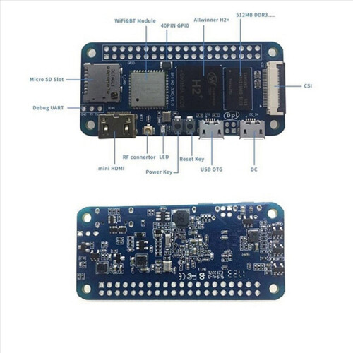 Νέο για το Banana Pi M2 Zero Allwinner H3 CPU Υλικό ανοιχτού κώδικα 1