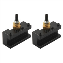 Pacote de ferramentas 6PCS Mini Torno Troca rápida Poste de ferramentas e suportes