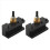 Pacote de ferramentas 6PCS Mini Torno Troca rápida Poste de ferramentas e suportes 1