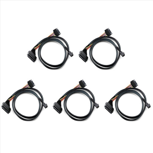 Ενσωματωμένο καλώδιο 12G Mini SAS HD σε U.2 / SFF-8643 σε SFF-8639 0,5M