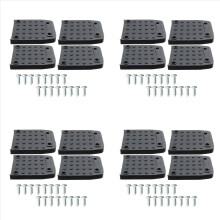 Talpă antiderapantă Stilt Soles pentru gips-carton, kit de înlocuire a tălpilor cu 4 bucăți