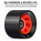 8er-Pack 95A 58 mm x 39 mm, Indoor-Quad-Rollschuh-Räder, PU-Räder 3