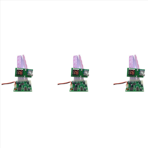 3X digital etterklangsmodul Karaoke-efterklang 0–99 100 typer effekter